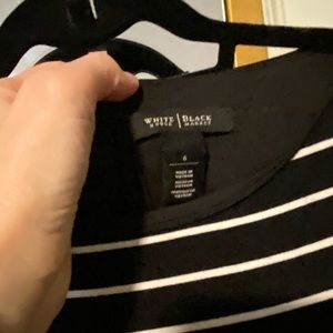 Black House White Market dress in black and white